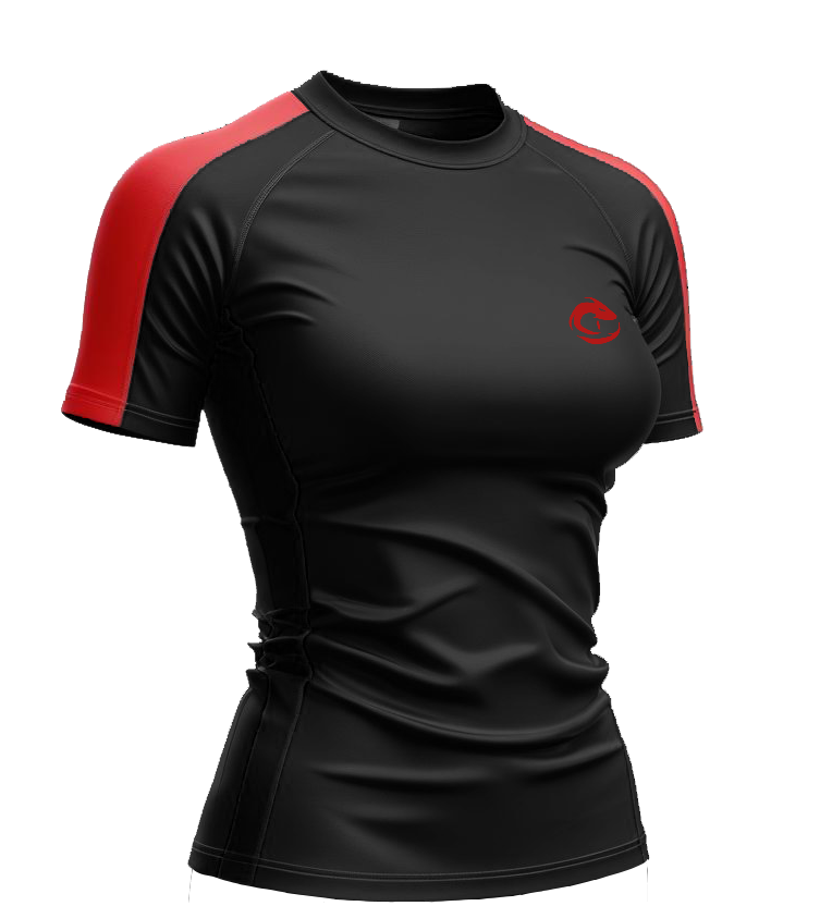 Black Paneled Tshirt (HER)