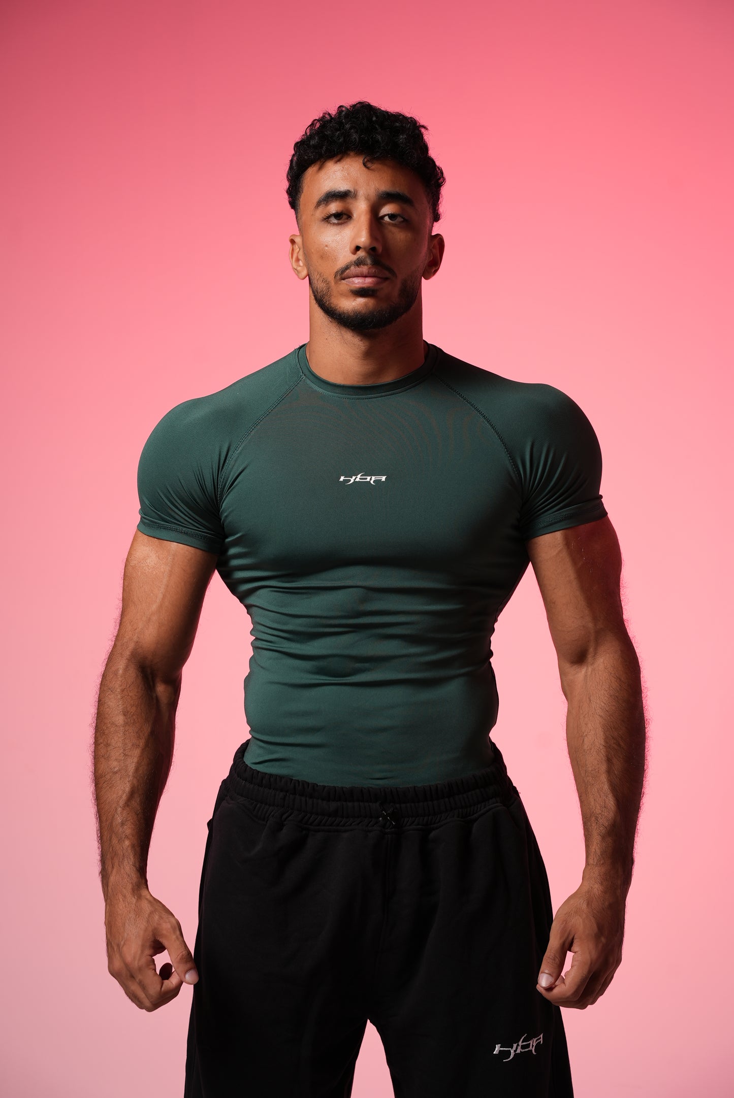 Forest green HBA short sleeve
