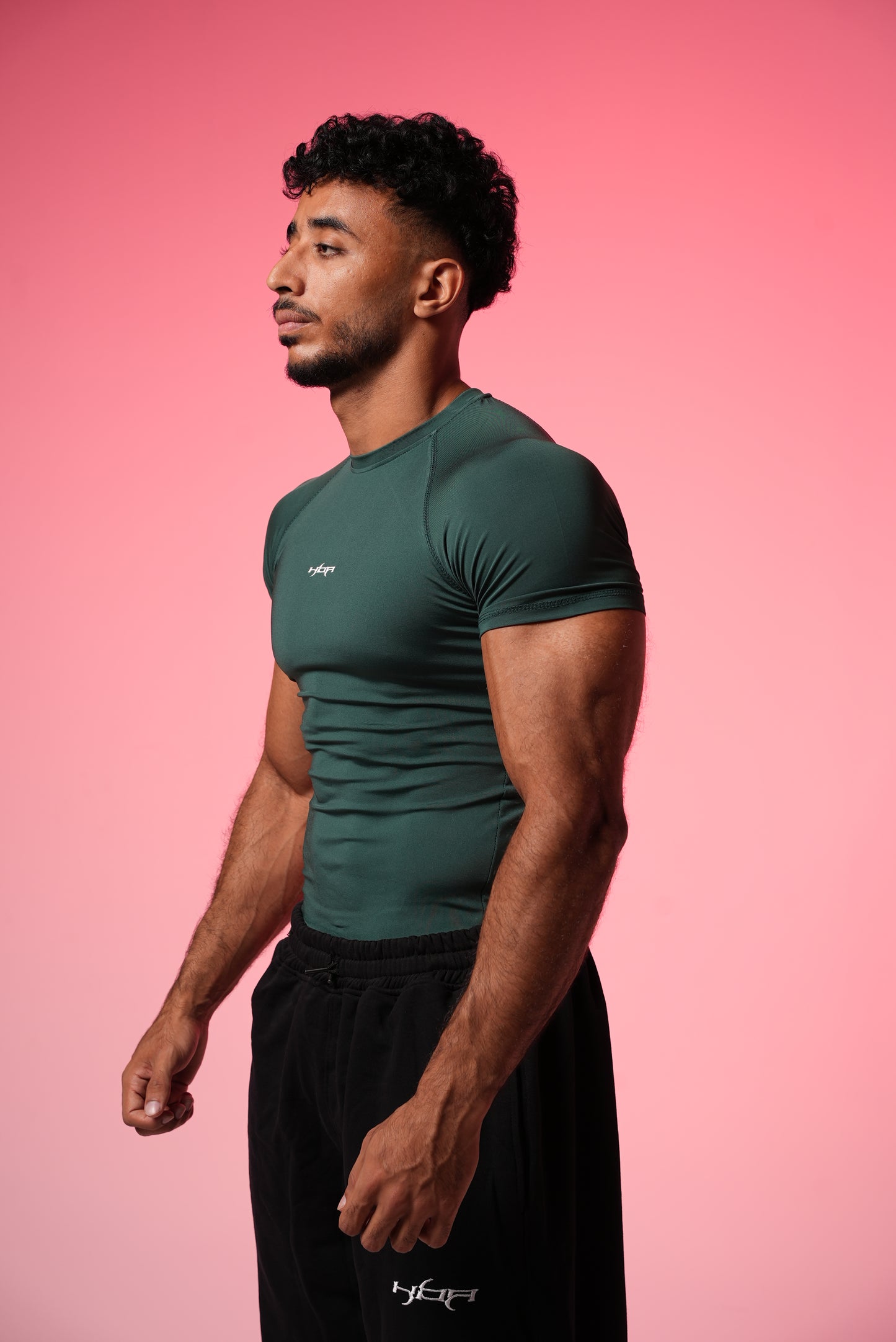 Forest green HBA short sleeve