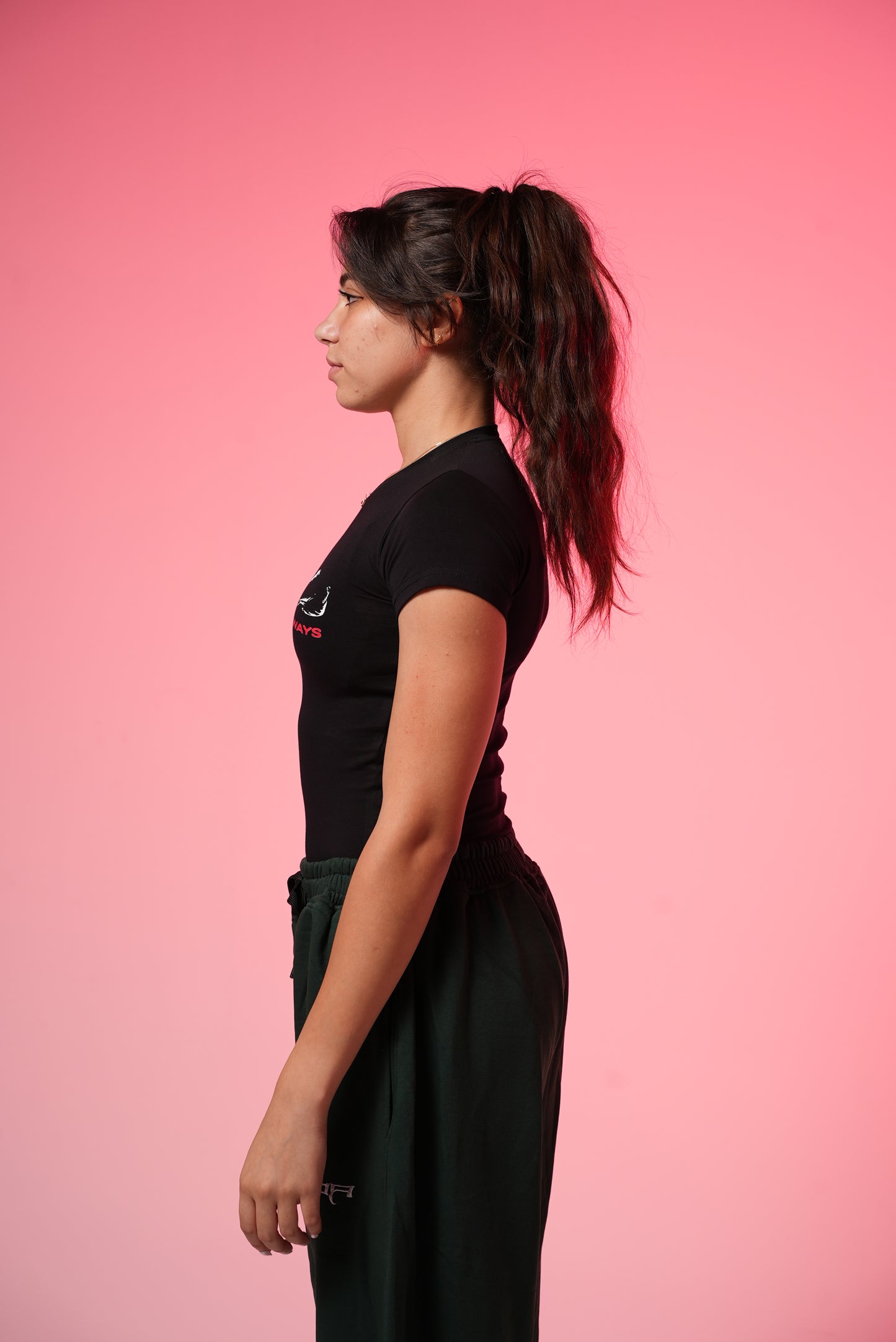 BOTH SIDES baby tee