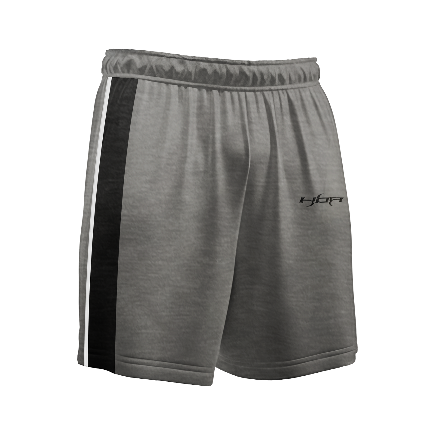 Grey Paneled Short