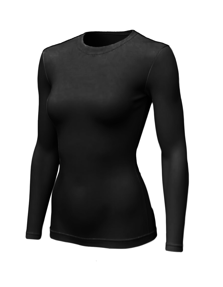 Black Basic long sleeve