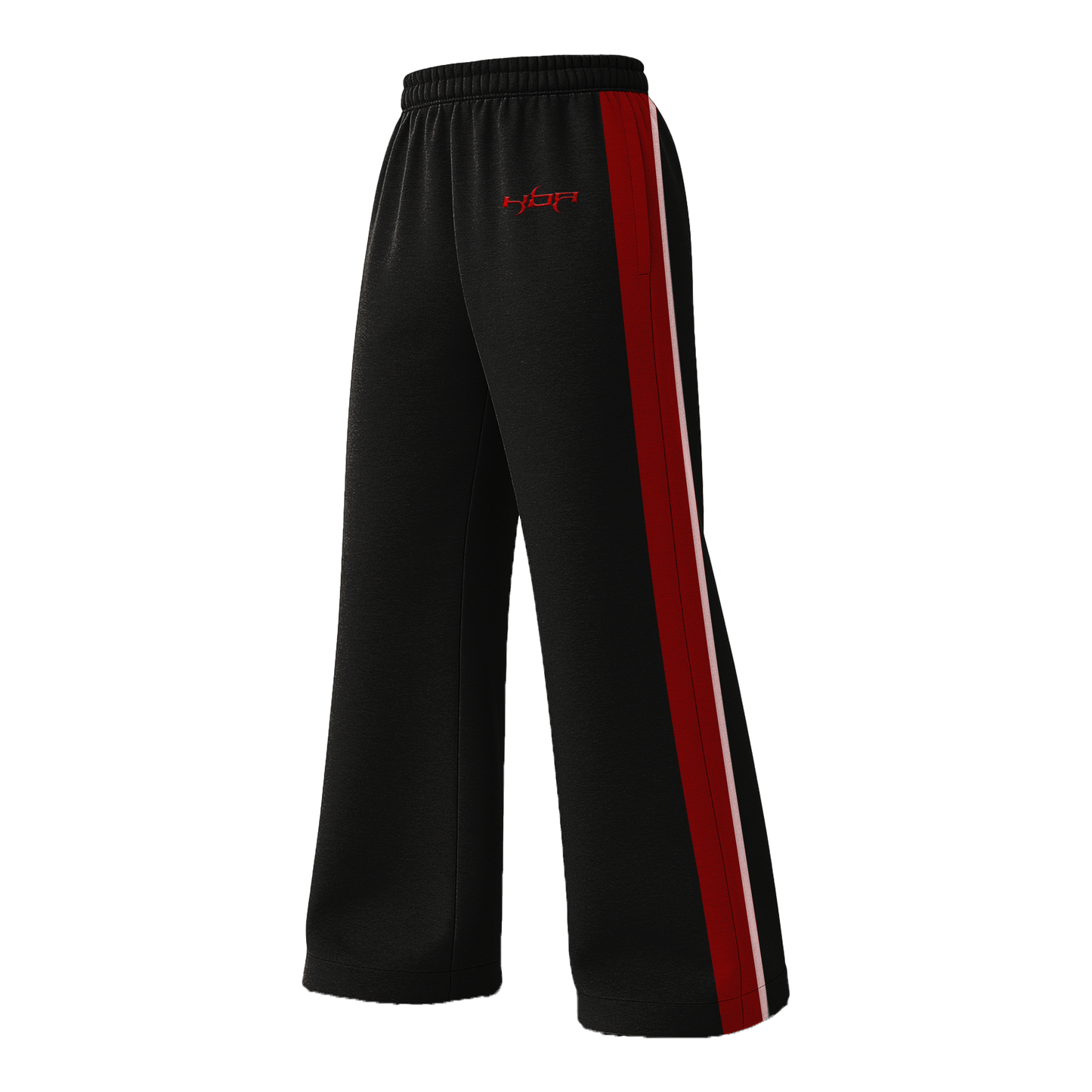 Black Paneled Pants