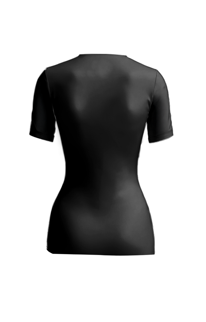 Black Basic short sleeve