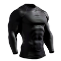 Black Basic compression long sleeve