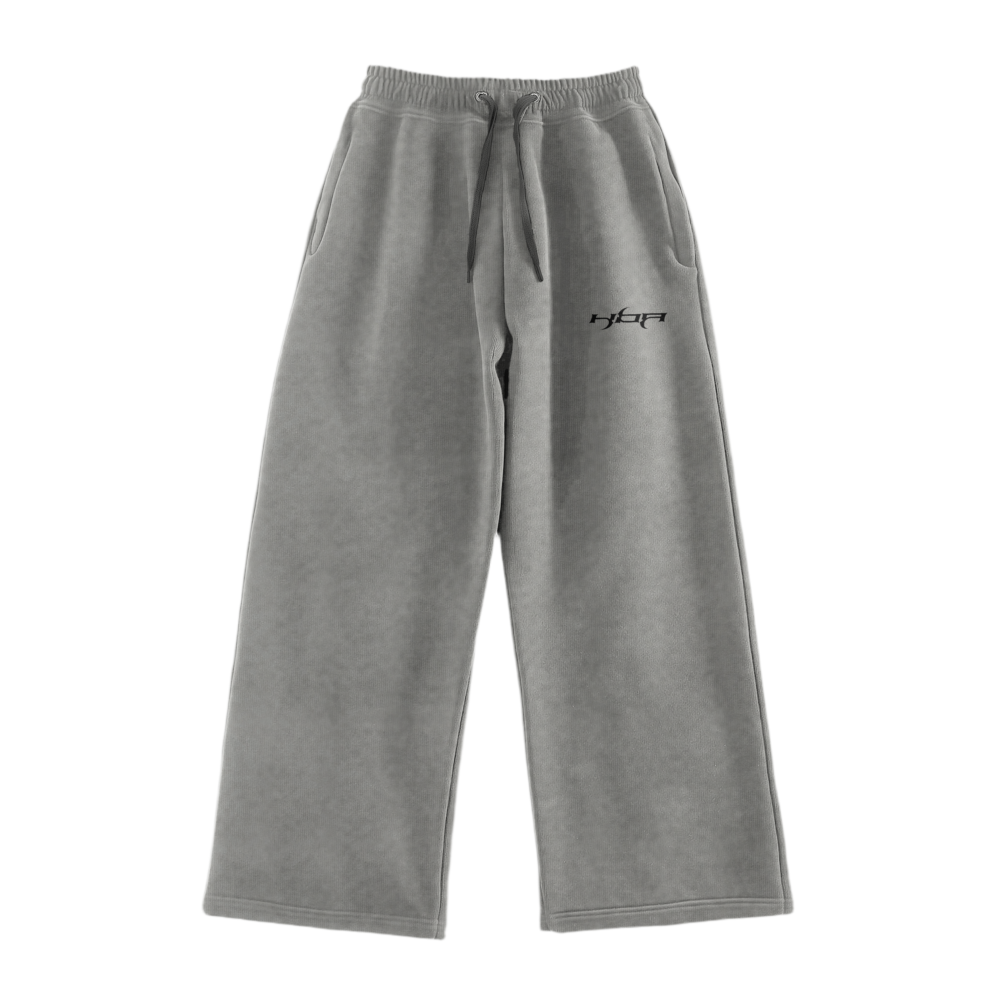 Gray basic pants