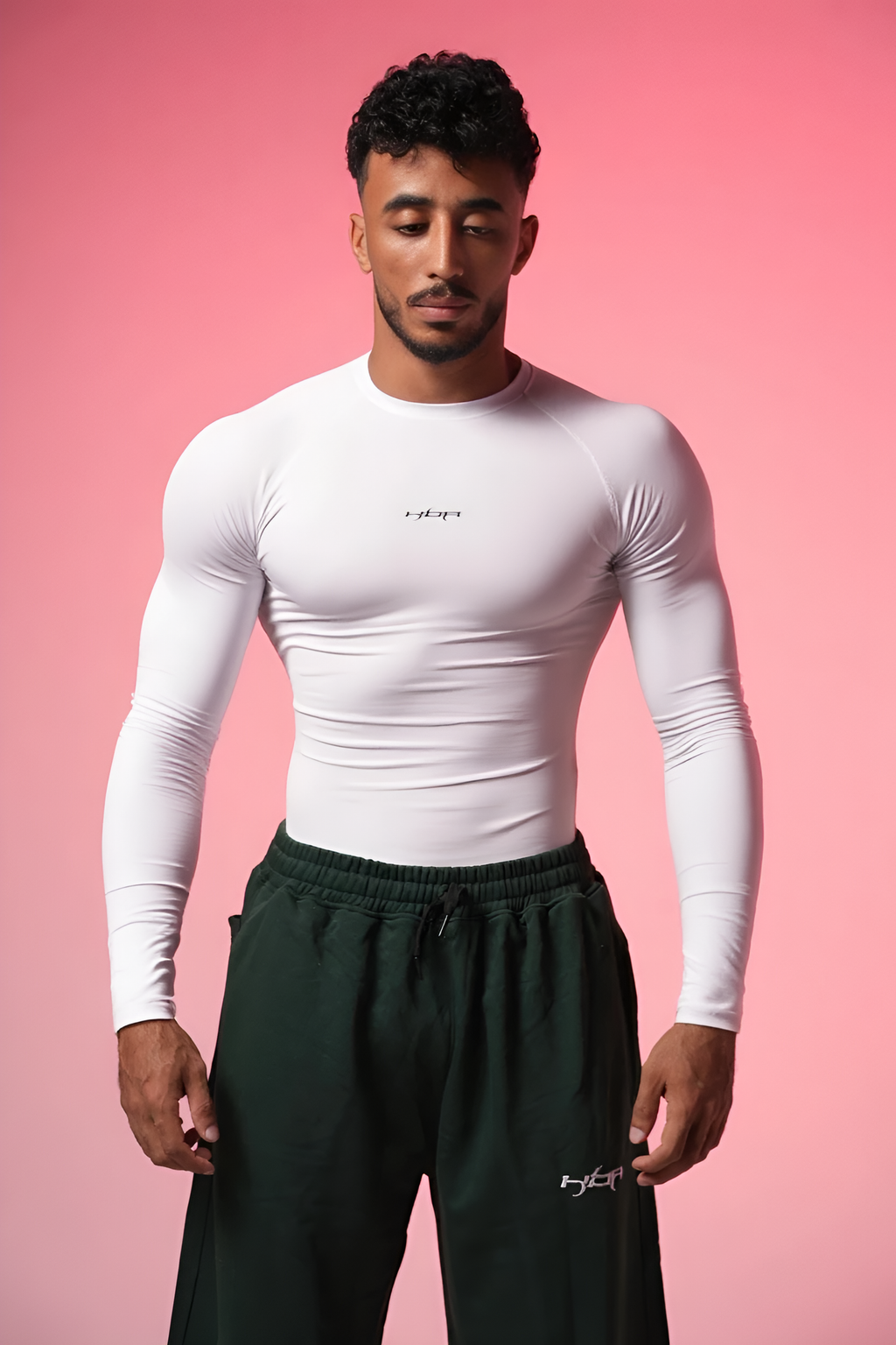 White HBA long sleeve