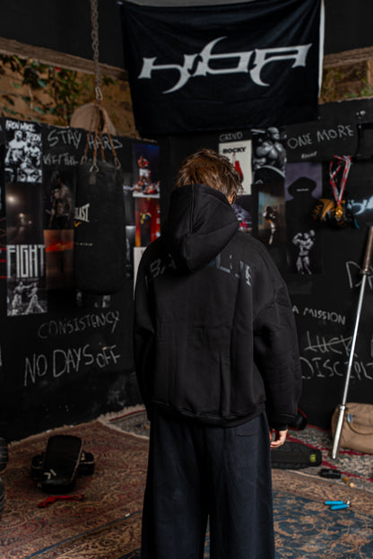 BLACK HBA-CLUB ZIPPER