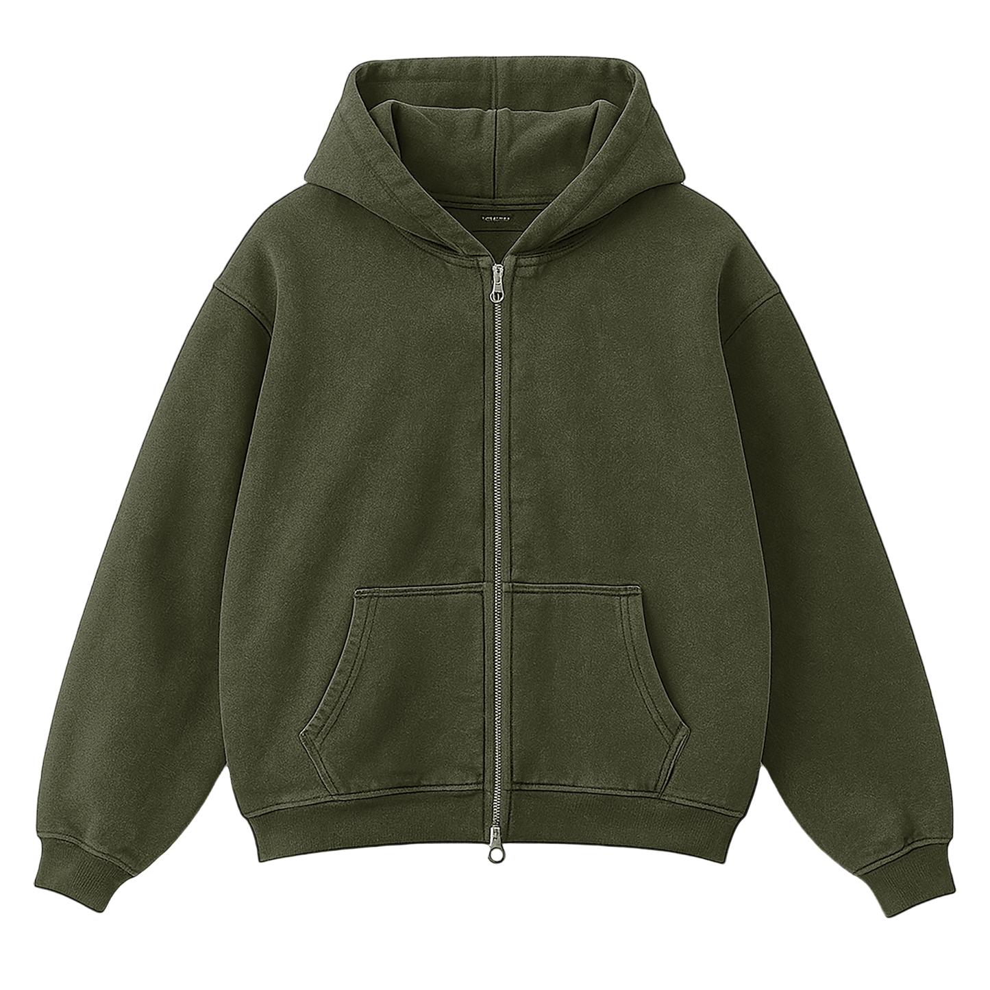 ARMY GREEN HBA-CLUB ZIPPER