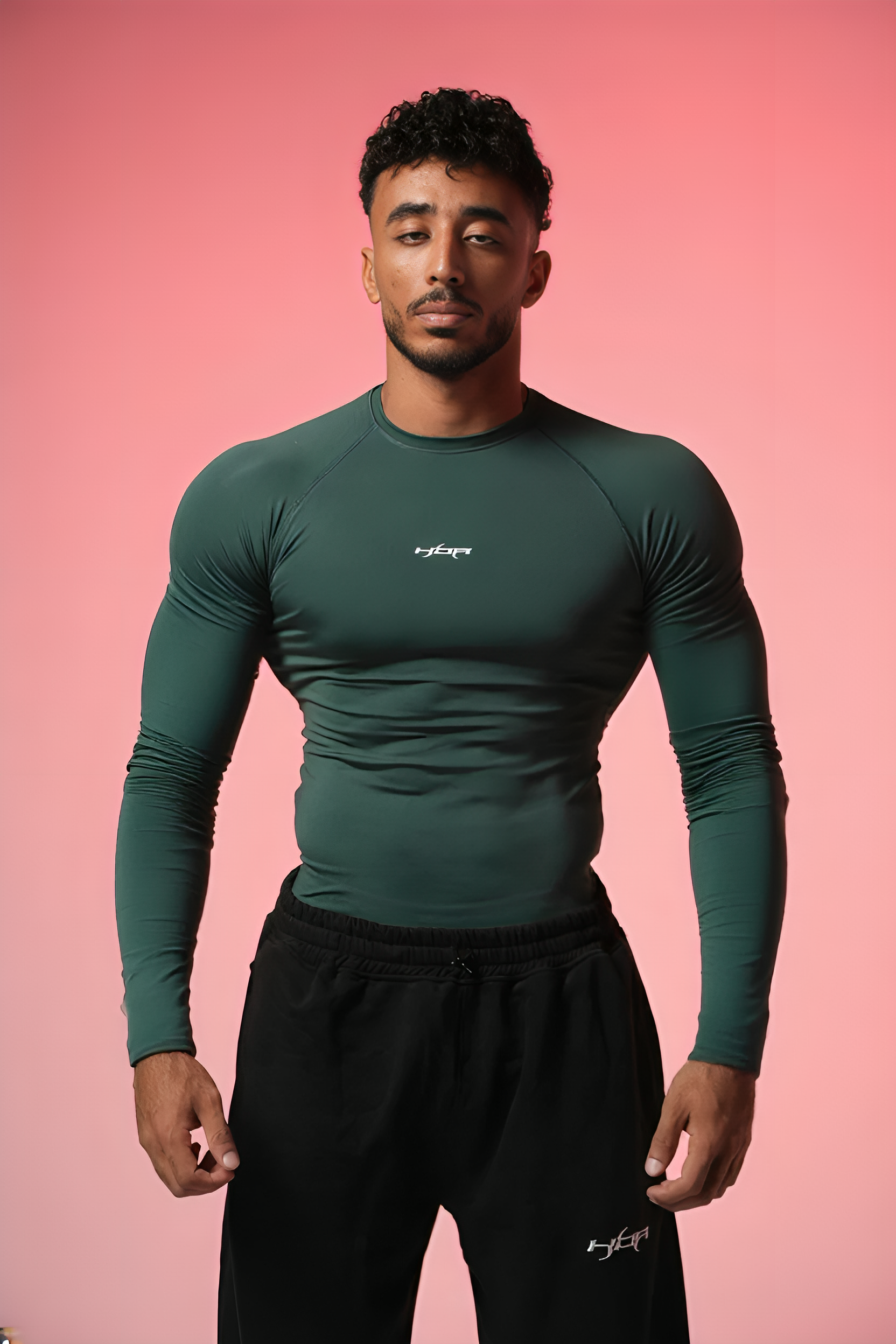 Forest green HBA long sleeve