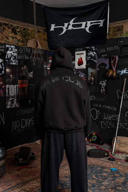 BLACK HBA-CLUB ZIPPER