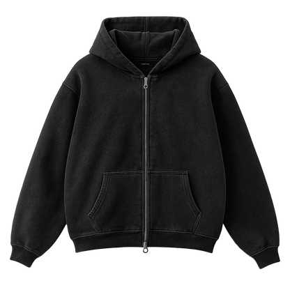 BLACK HBA-CLUB ZIPPER