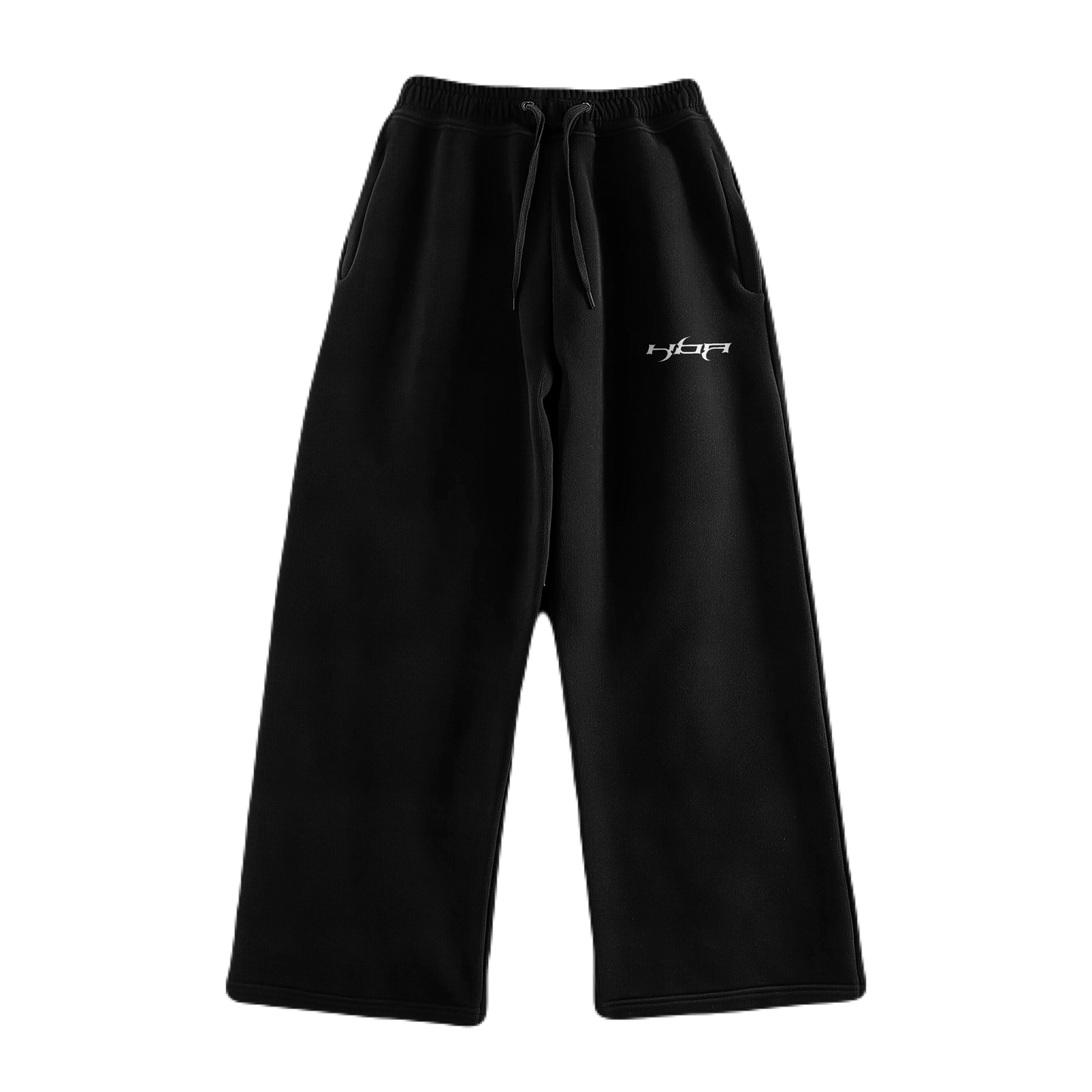 Black basic pants