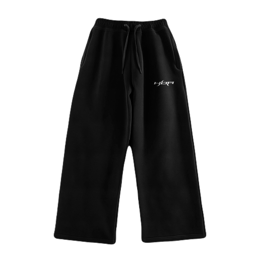 Black basic pants