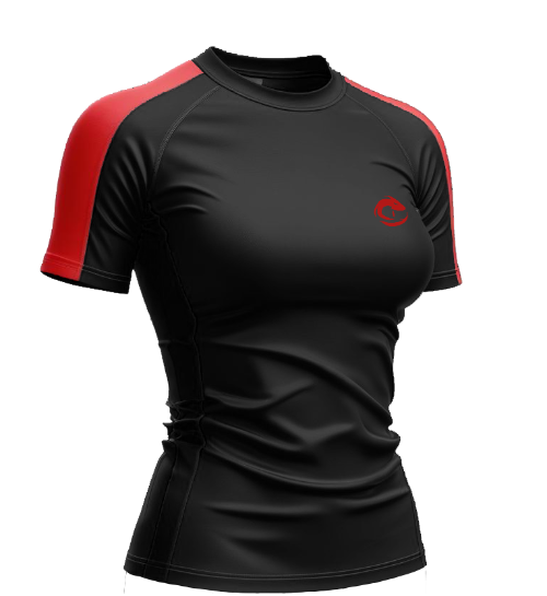 Black Paneled Tshirt (HER)