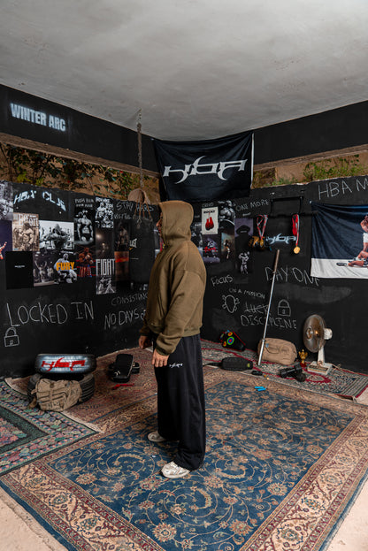 ARMY GREEN HBA-CLUB ZIPPER