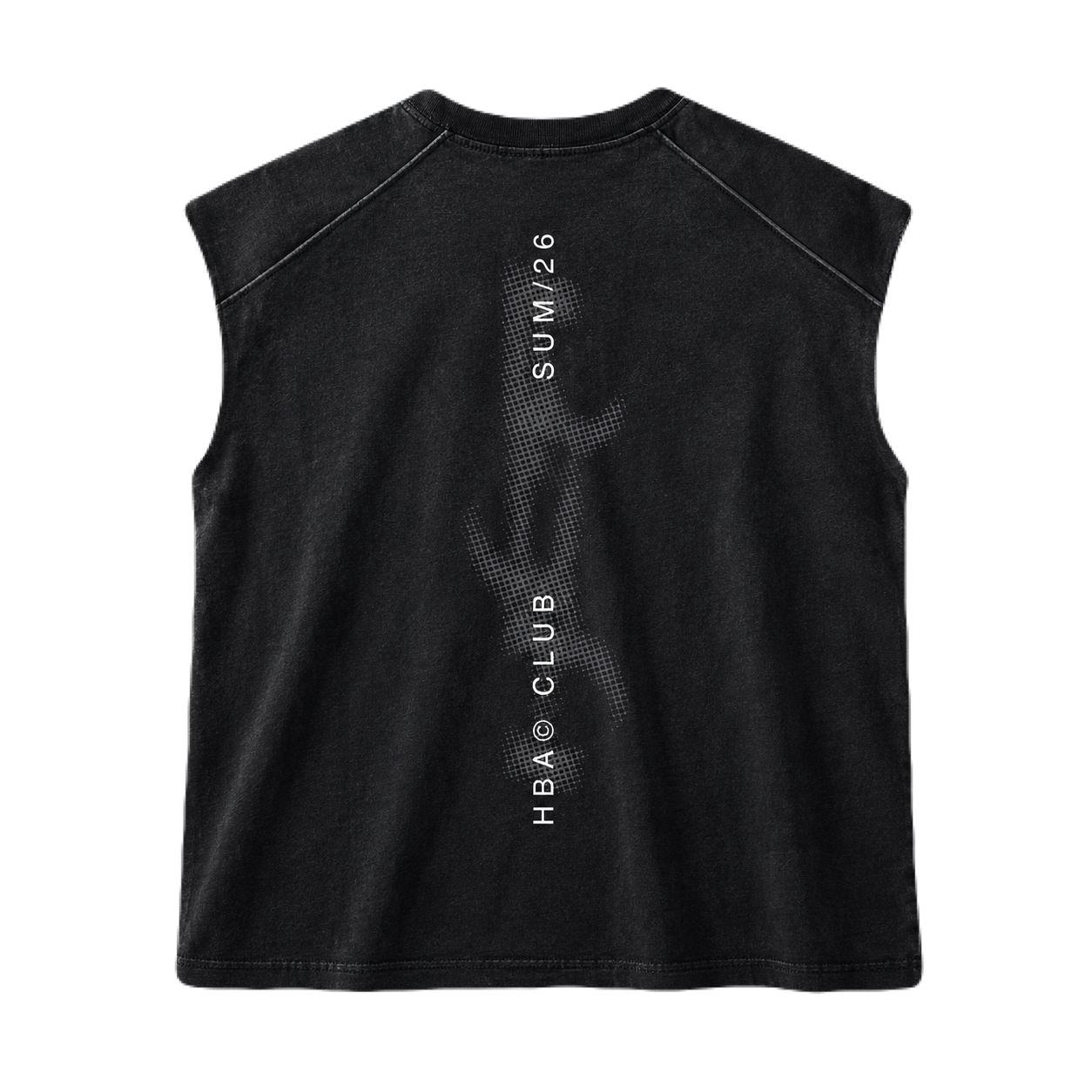 Black Vertical HBA CLUB Cutoff