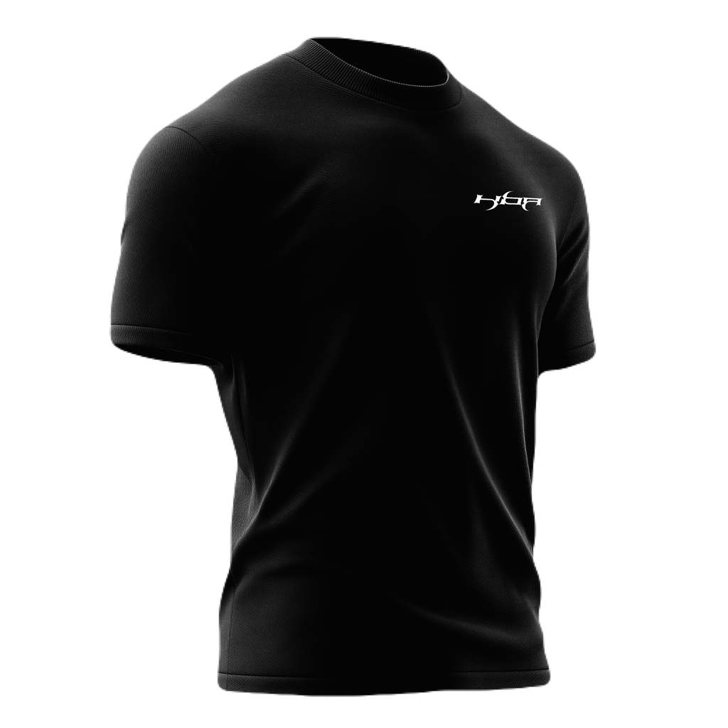 Basic black regular t-shirt