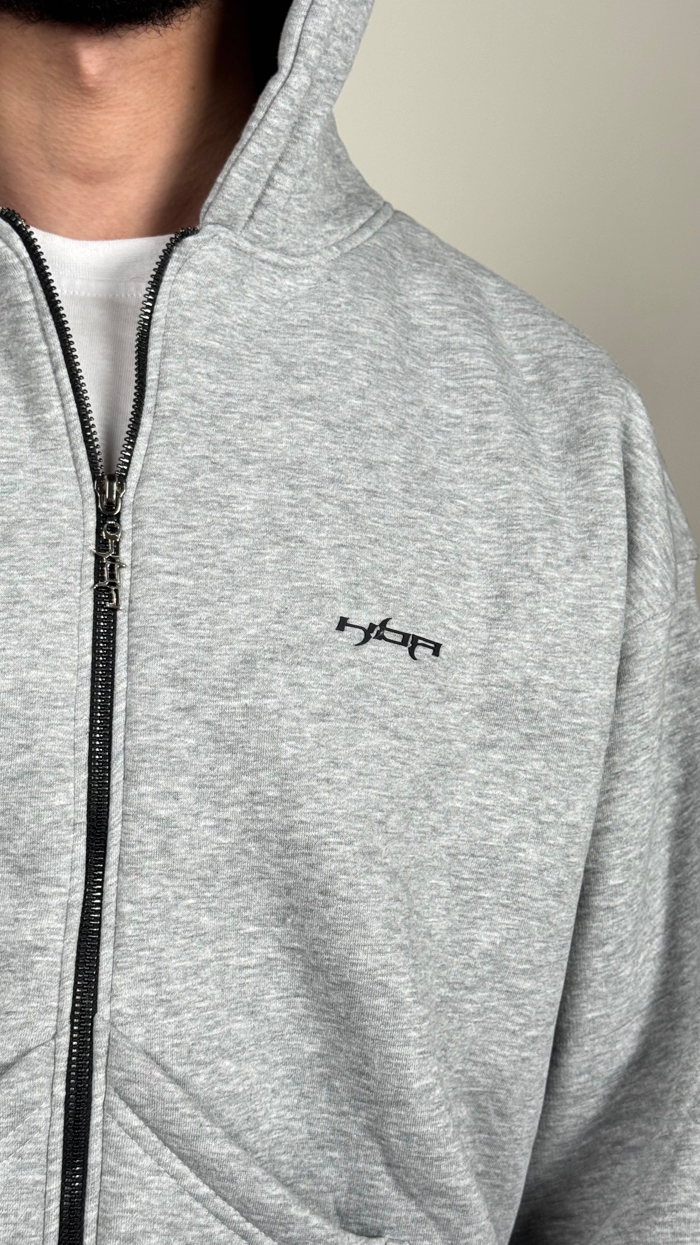 Grey HBA ZIPPER