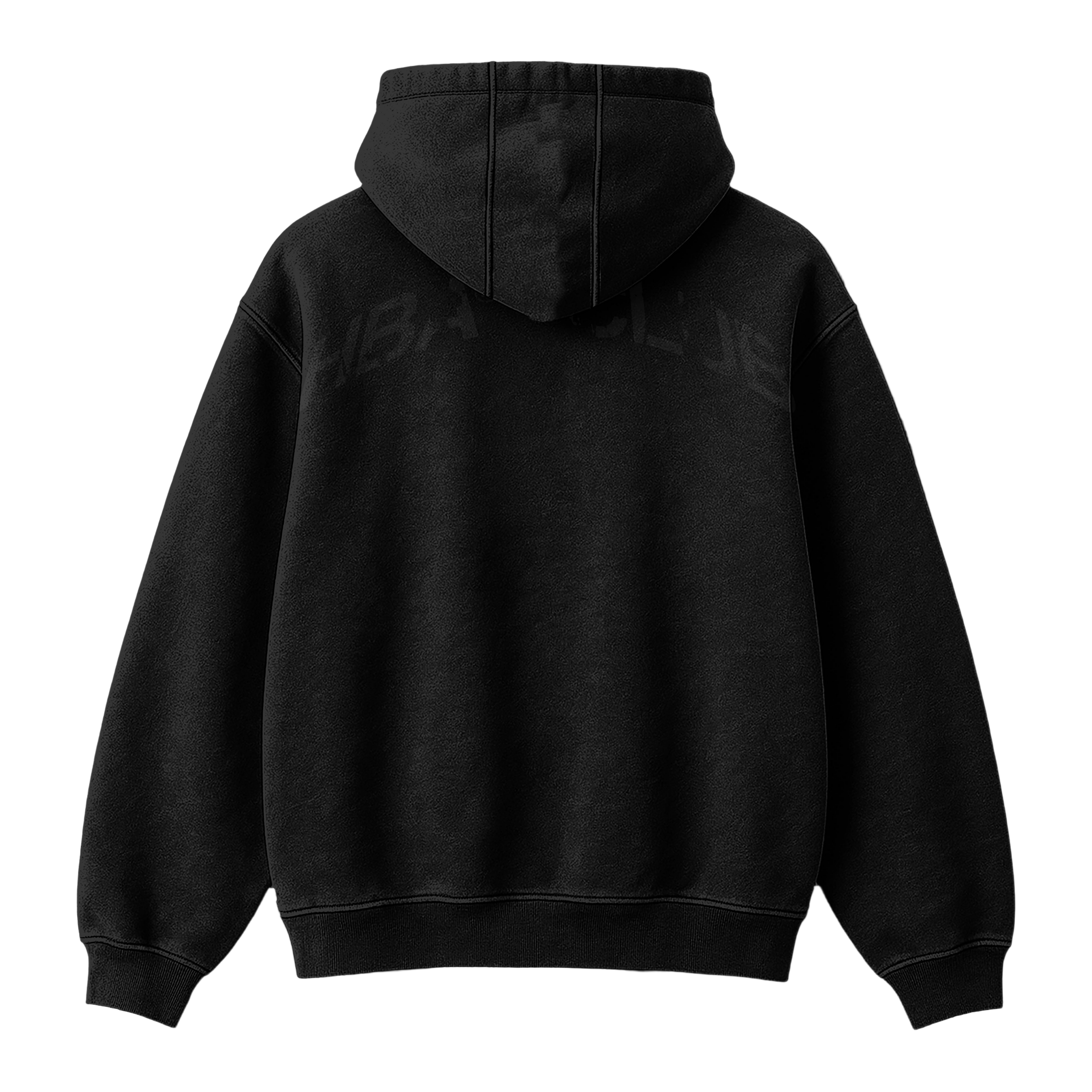 BLACK HBA-CLUB HOODIE