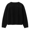BLACK HBA-CLUB CREWNECK