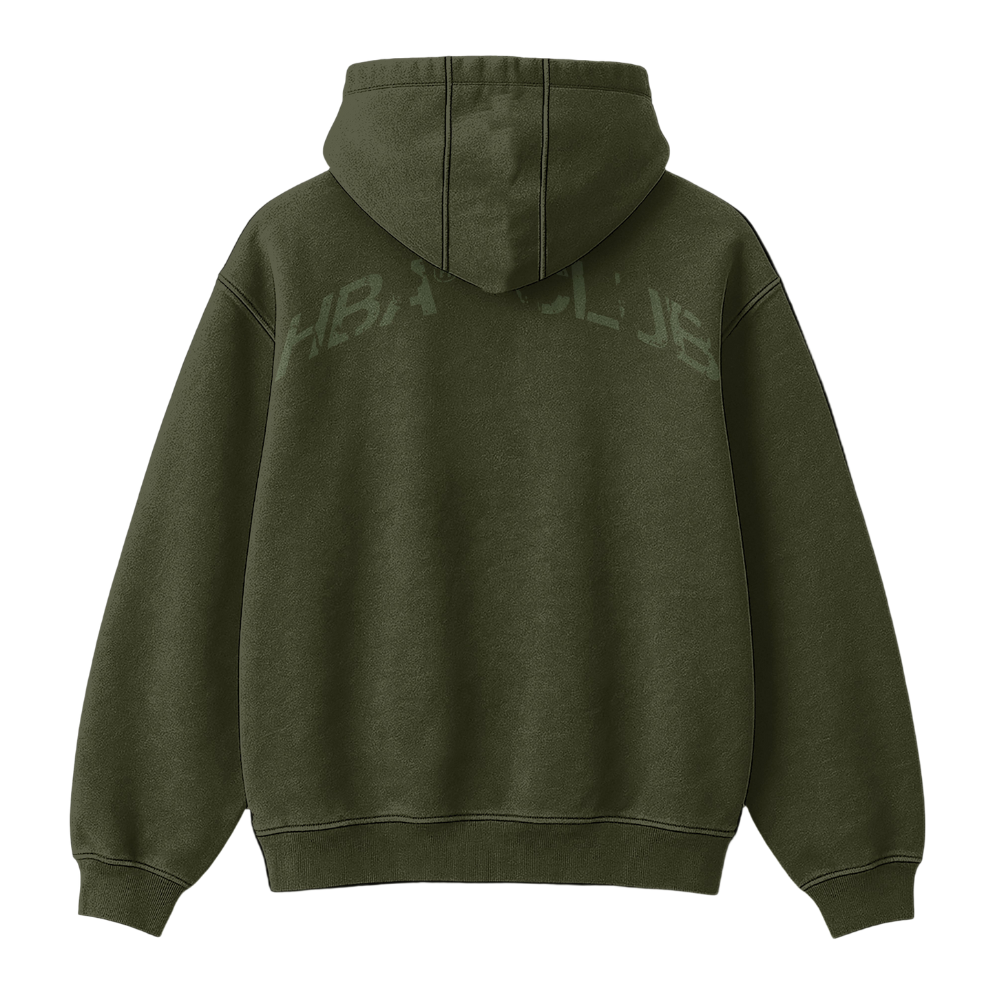 ARMY GREEN HBA-CLUB HOODIE