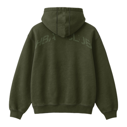 ARMY GREEN HBA-CLUB HOODIE