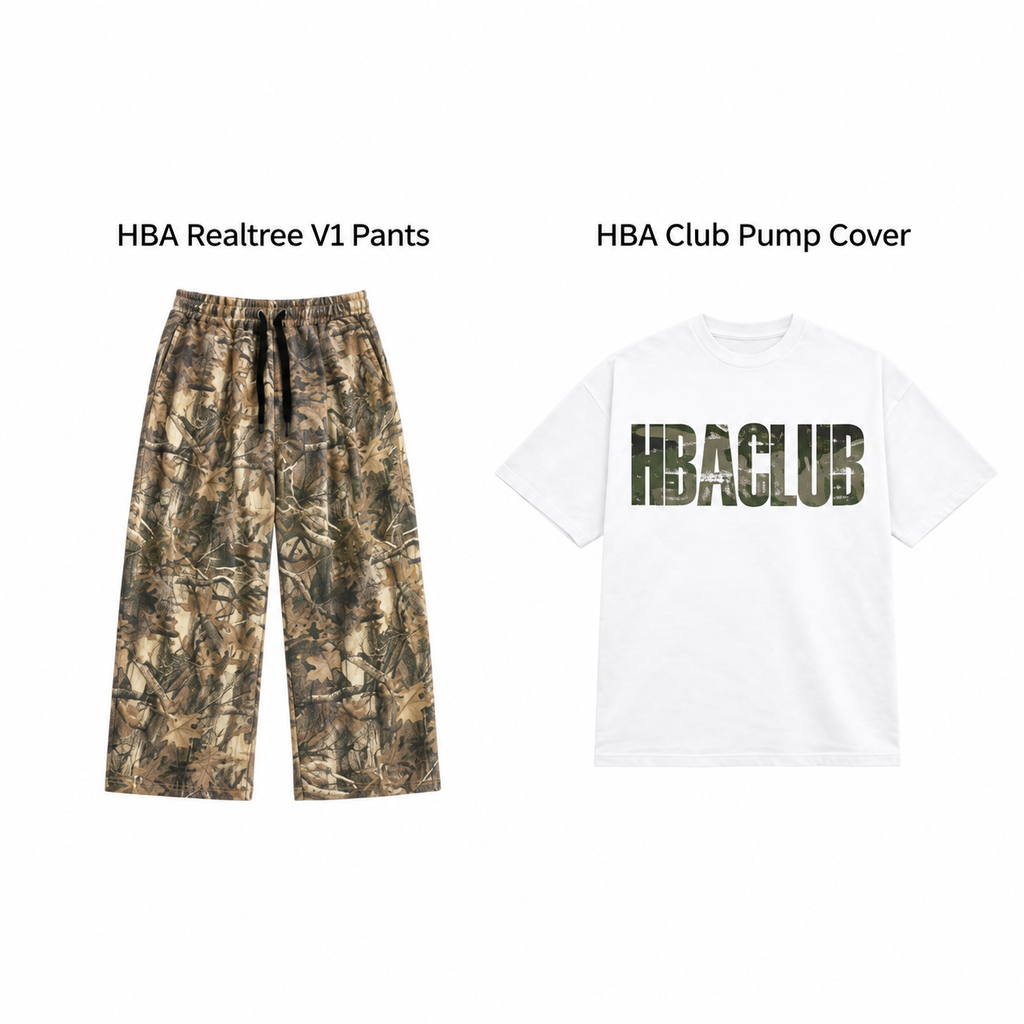 HBA REALTREE V1 PANTS X WHITE HBA CLUB PUMP COVER