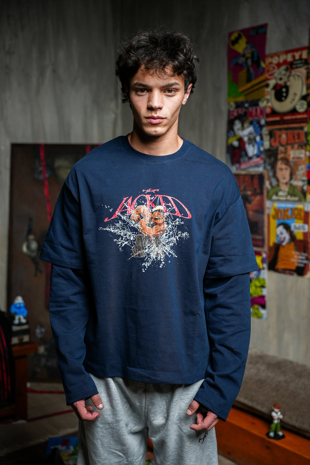 Jacked popeye pump-cover