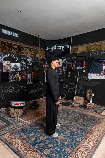 BLACK HBA Slim Fit T-Shirt