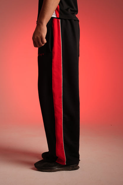 Black Paneled Pants