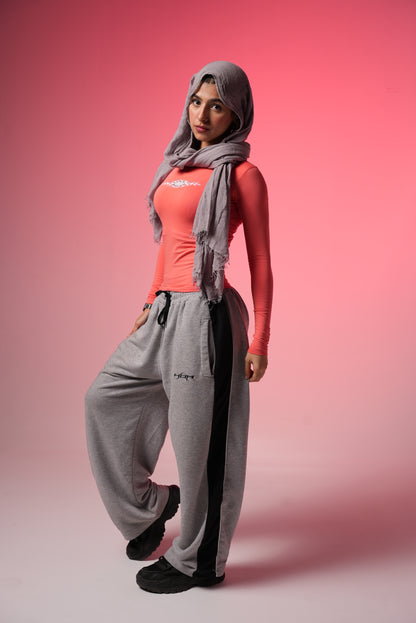 Cosmic Dust Long Sleeve X Grey Paneled Pants bundle
