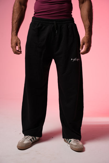 Black basic pants