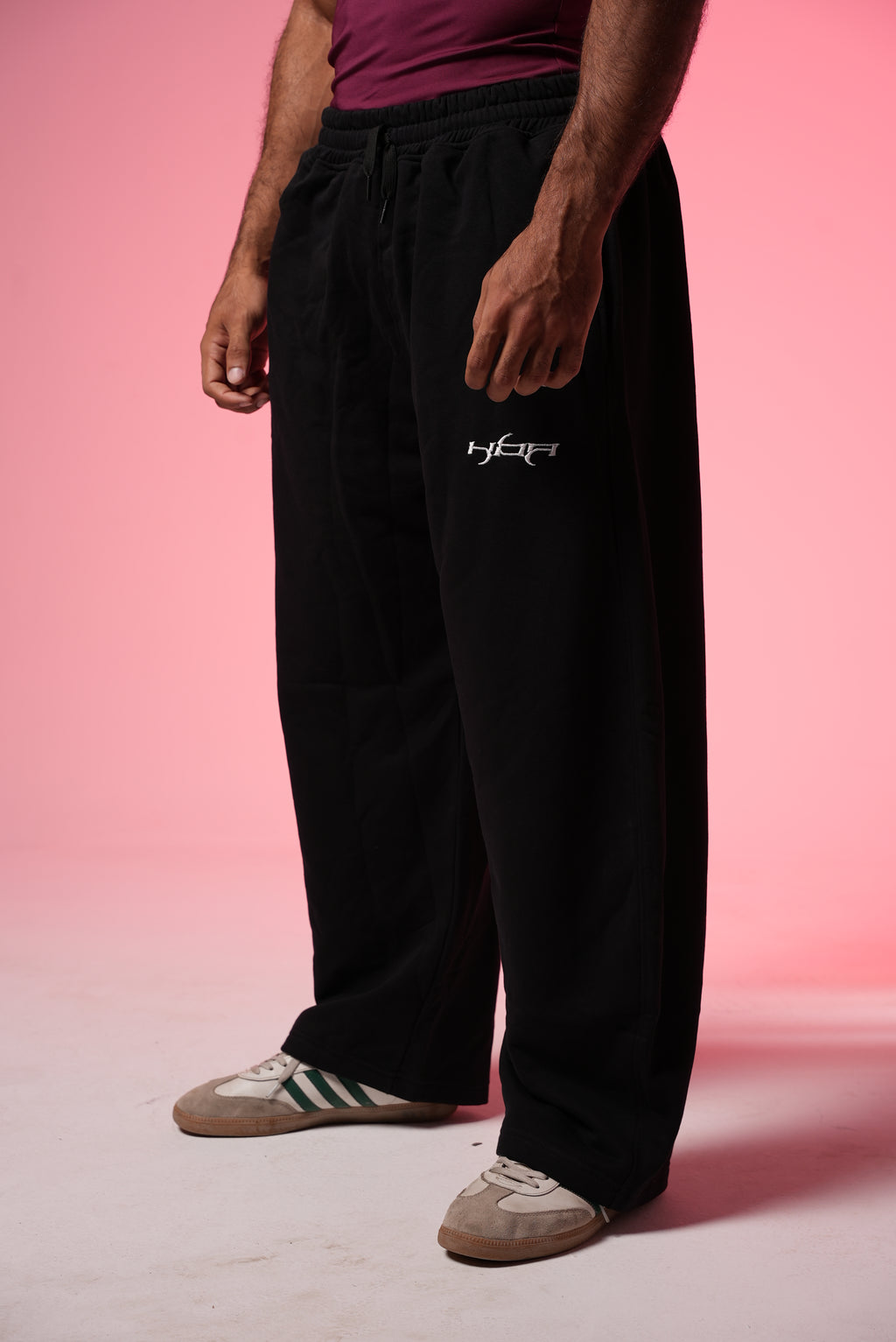 Black basic pants