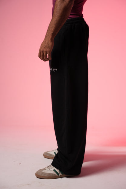 Black basic pants