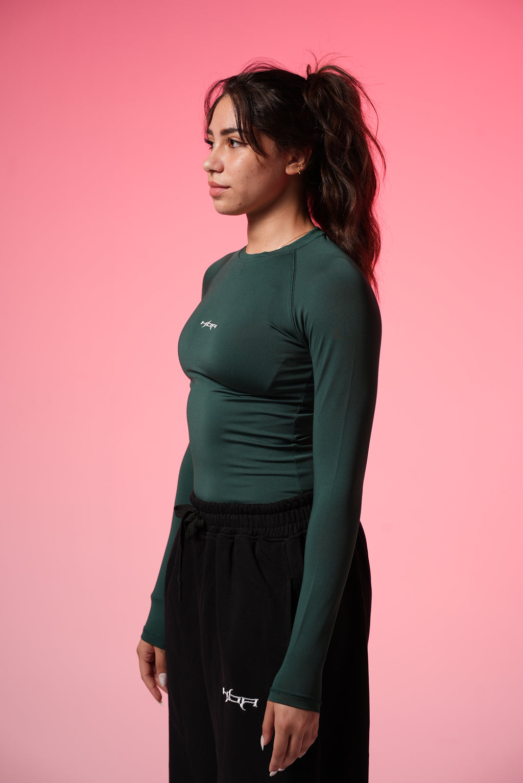 Forest green HBA long sleeve