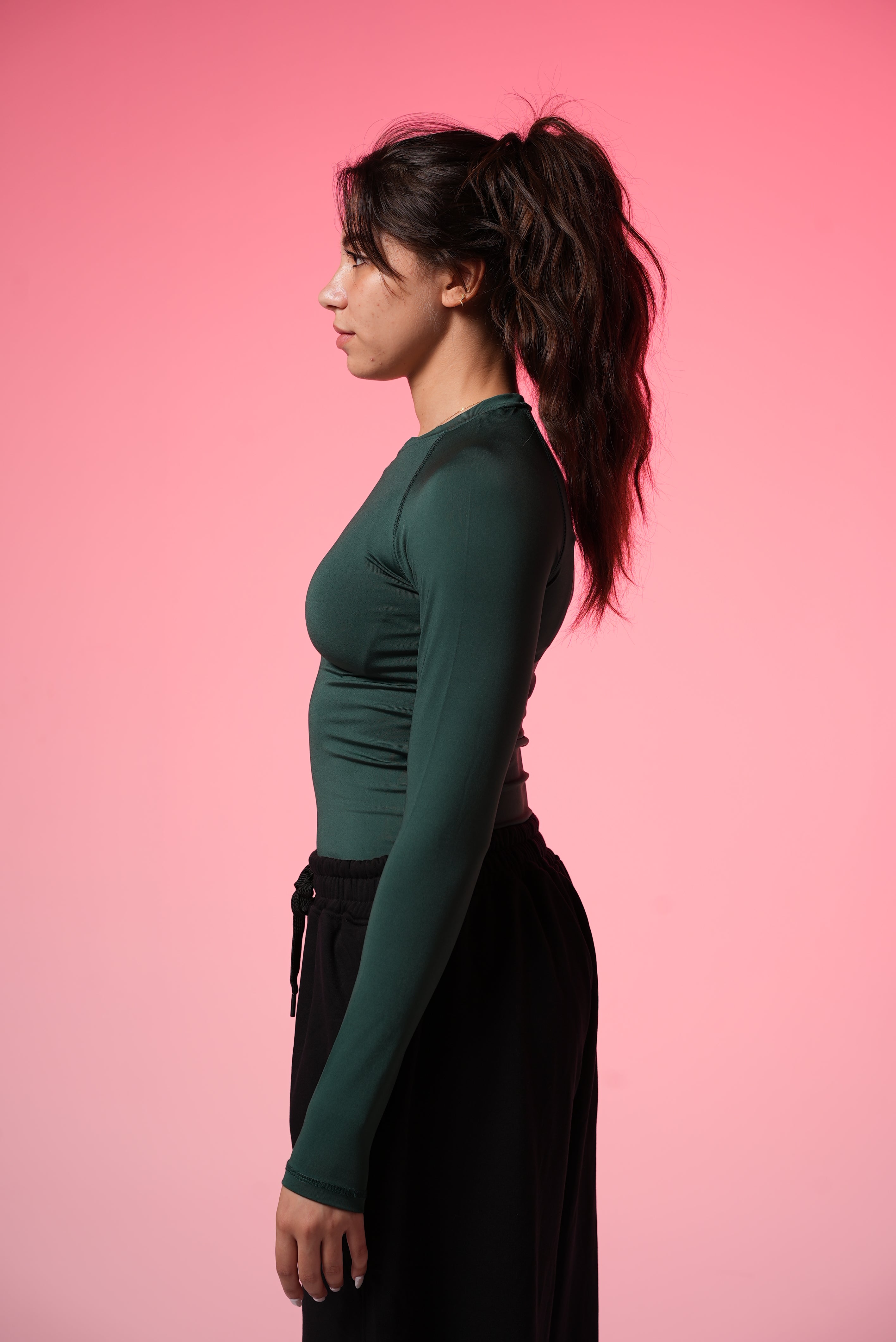 Forest green HBA long sleeve