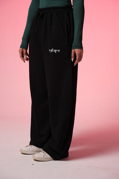 Black basic pants