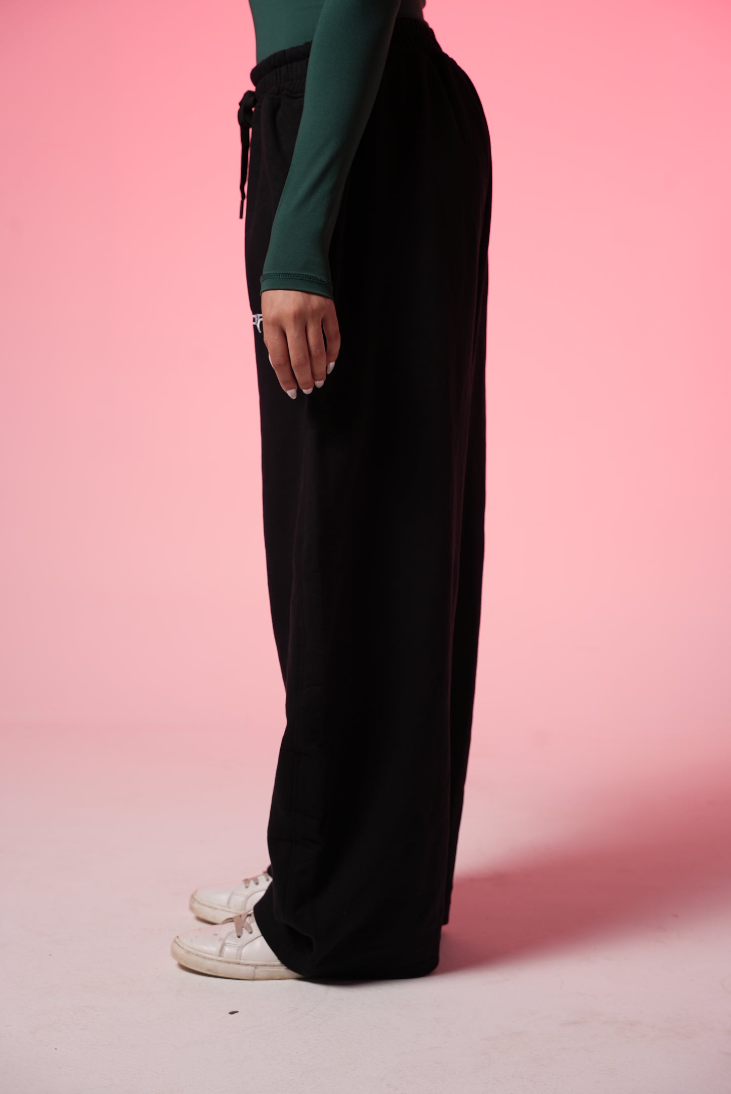 Black basic pants
