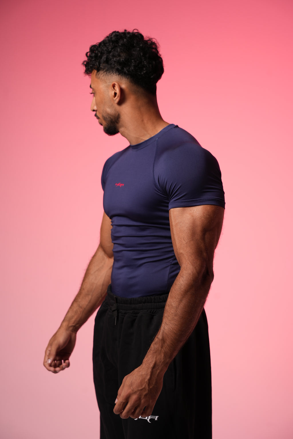 Navy HBA short sleeve