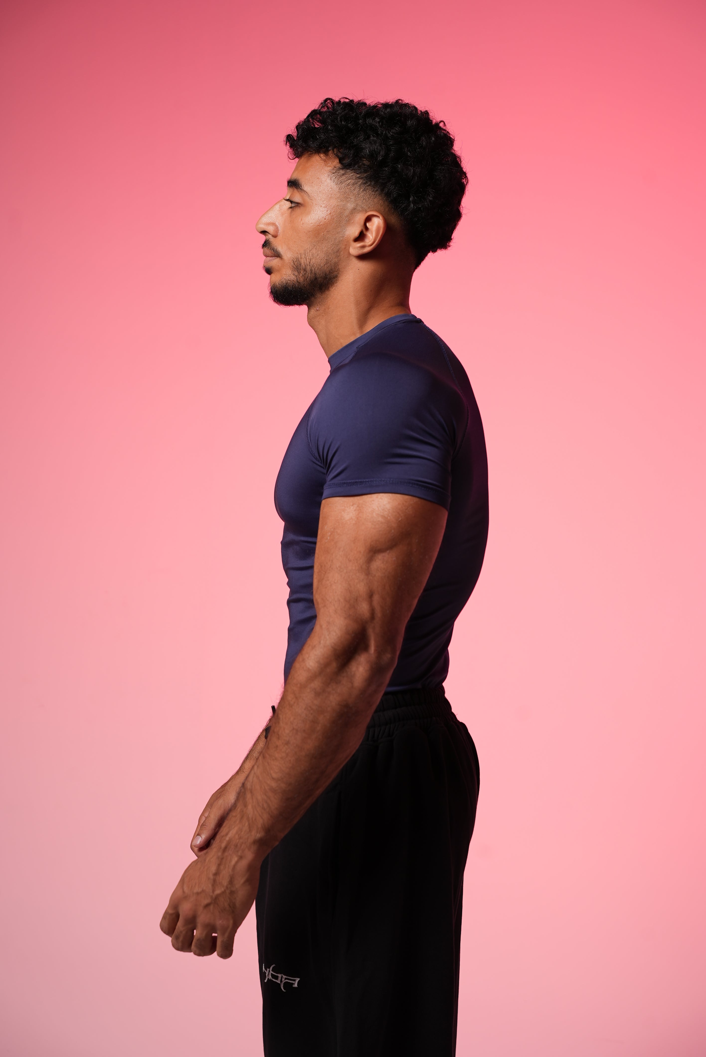 Navy HBA short sleeve