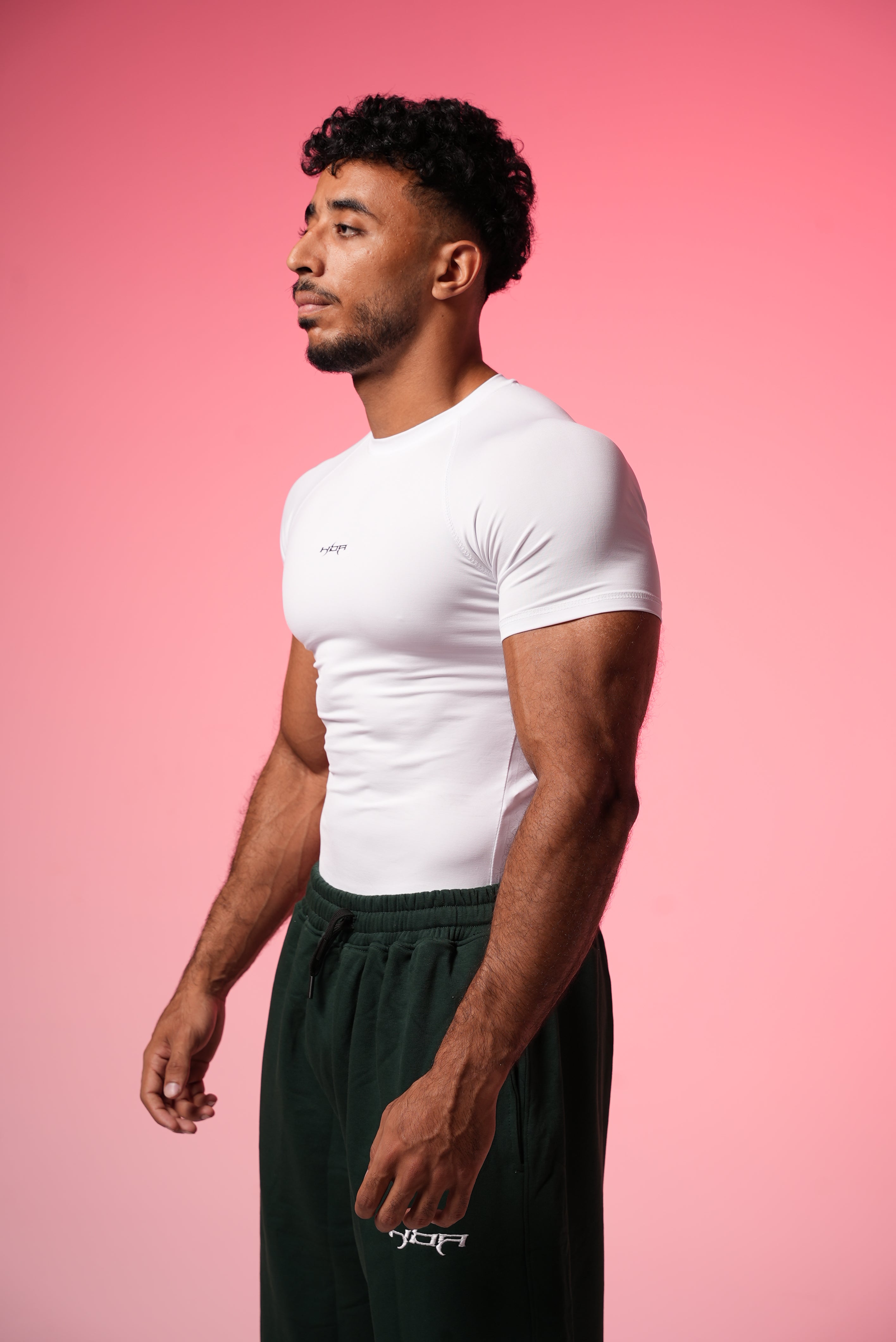 White HBA short sleeve