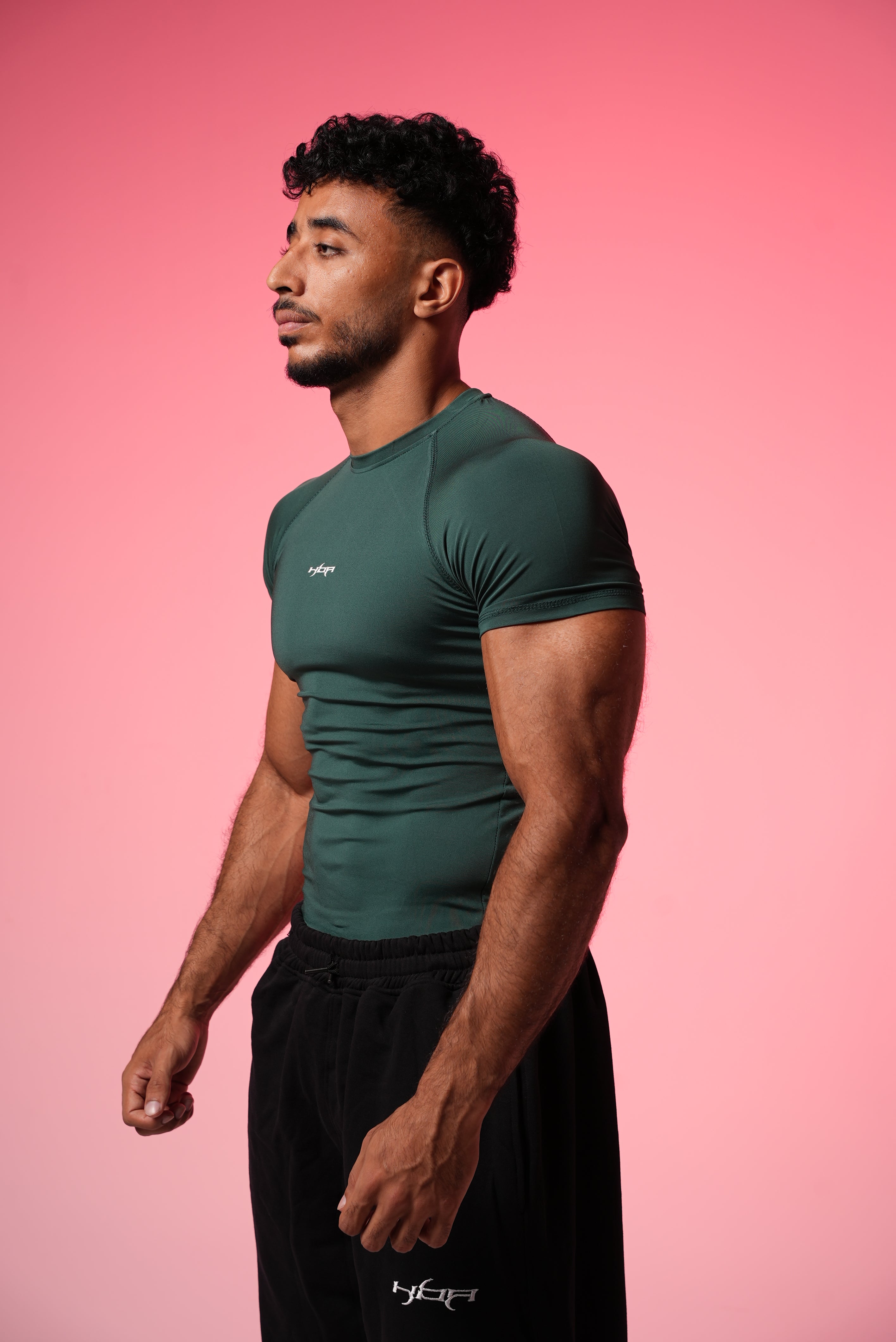 Forest green HBA short sleeve