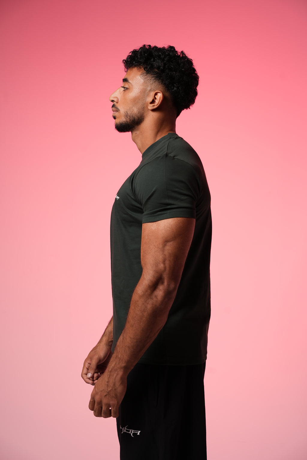 Basic olive regular t-shirt