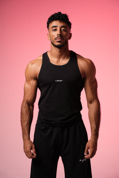 Black tank top