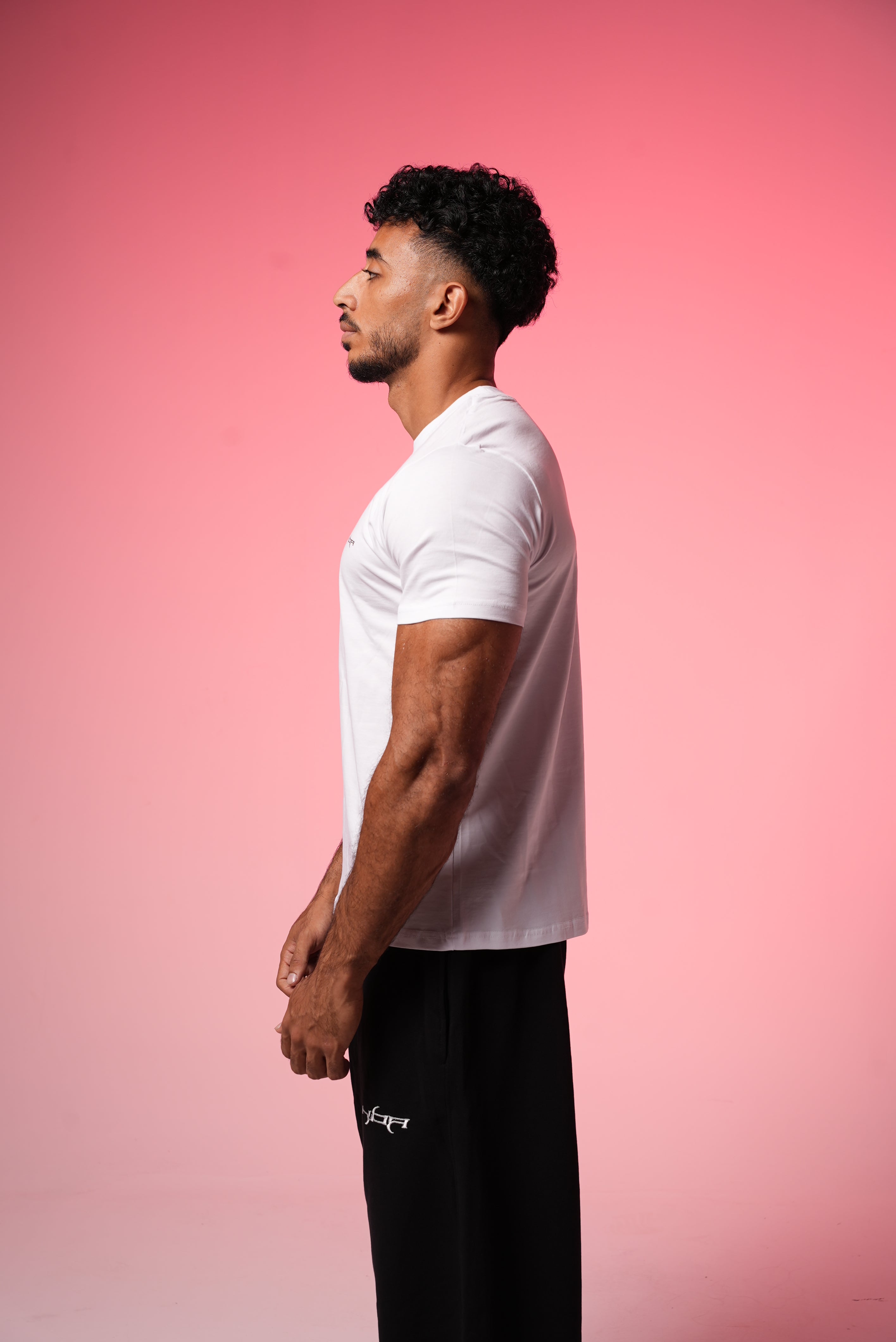 Basic white regular t-shirt