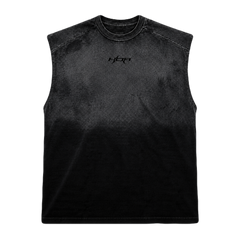 Black faded Cutoff