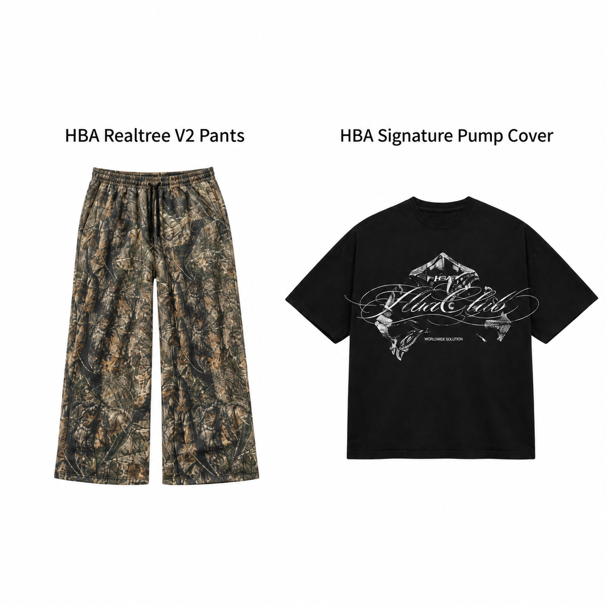 HBA REALTREE V2 PANTS X BLACK HBA CLUB SIGNATURE PUMP COVER