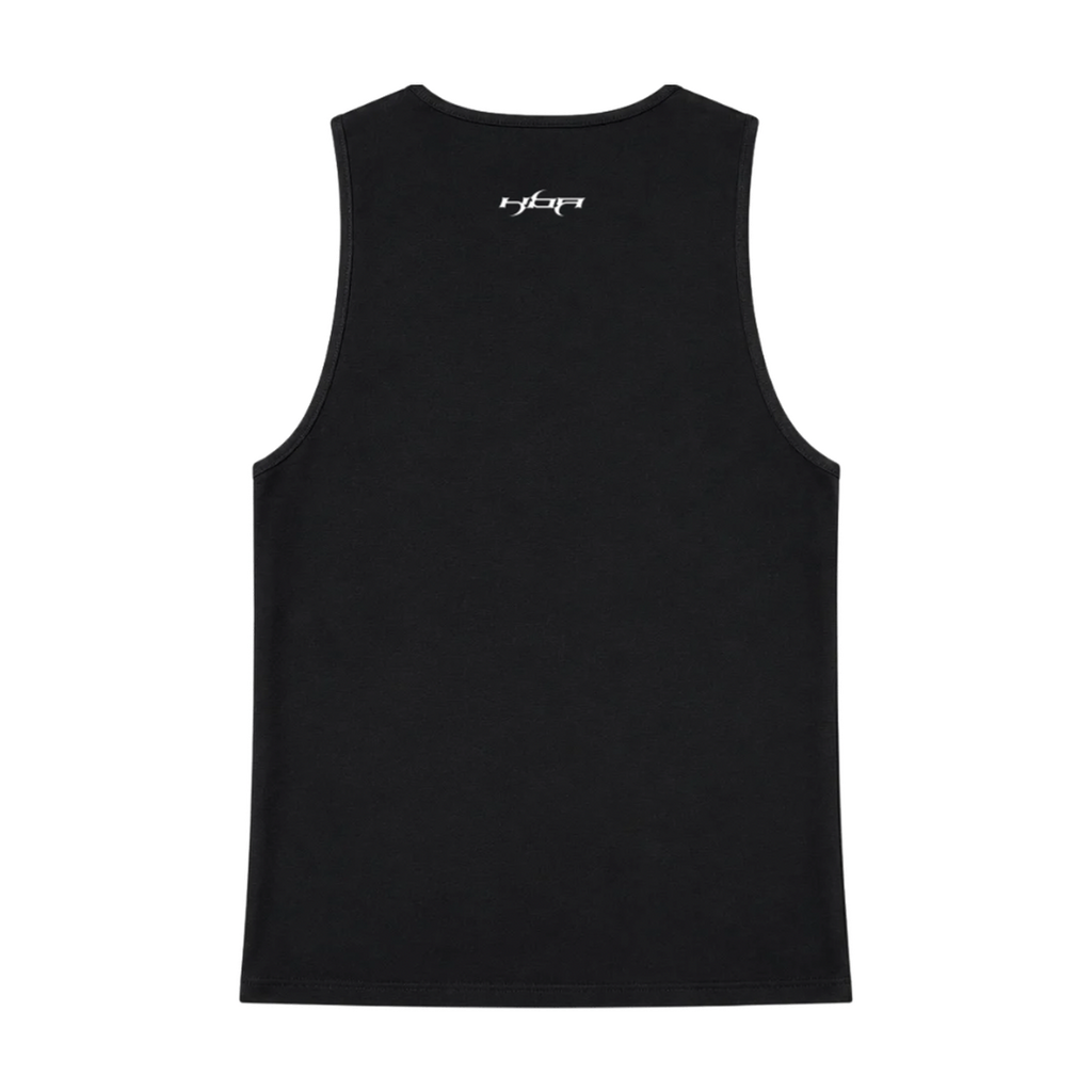 Black Ribbed tank top