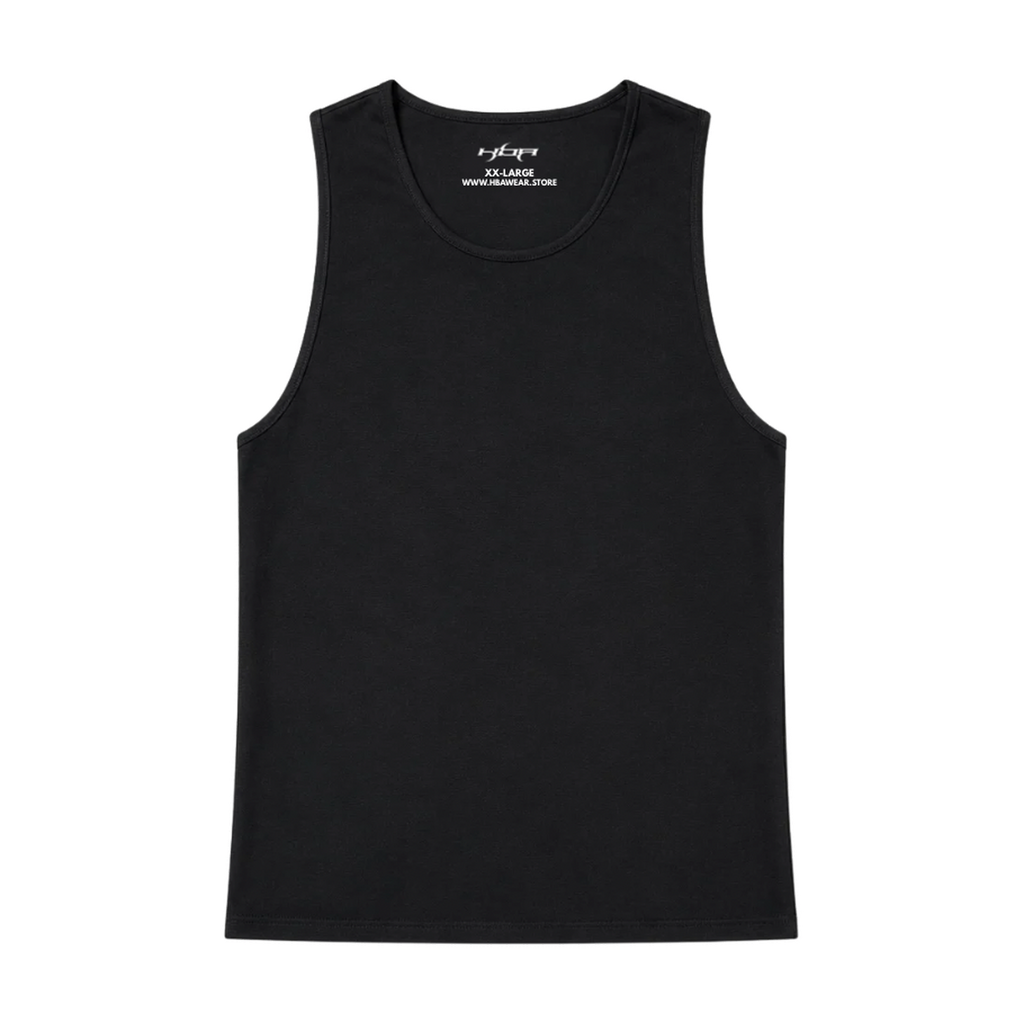 Black Ribbed tank top